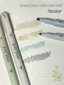 4pcs/1set 12Colors Glitter & Highlighter Pens Highlighters Pens Fluorescent Gel Pens Oblique Tip Marker Pink And Cute Highlighters Back To School School Office Stationery Underlining Highlighting Broad Colorful Painted Stationery School Supplies