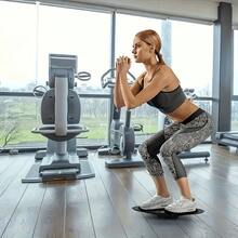 1pc, Non-Slip, Core Training, Portable, Small, Sturdy, Smooth, High-Strength PP Material, Non-Slip Fitness Balance Board, Sports Fitness Style, Purple/Gray/Pink Three-Color, Round Balance Plate, With Stability Ring Design, Core Workout, Yoga Pilates Training, Balance Coordination, Body Shaping, Home Fitness Balance Training Board, Home Workout,