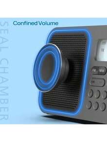 PHILIPS TAR6108 Fast Digital Keyboard Switching Channel Automatic Scanning And Storage Radio Station Home Outdoor Portable Speaker - Silver Gray - View 4