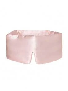 1个/2个装100%桑蚕丝奢华男女通用睡眠眼罩，可水洗重复使用，透气遮光，可调节，提供极致睡眠体验，适用于卧室、旅行、办公室、学校等场合，是馈赠家人、同事和朋友的理想礼物，眼罩可完全遮盖双眼，是旅行必备品。 - 多色 - 查看 12