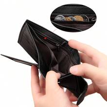 Herr Lyxig Business Plånbok Modern Design För Herrar Pengplånbok Miniplånbok Handväska Höst Herrplånbok Läder Liten Plånbok - Brun - Visa 7