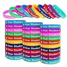 5pcs/Set Colorful Star Student Bracelets, Random Colors, Reward Bracelets For Outstanding Students, Back To School Supplies - Multicolor - View 13