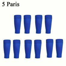 1/2/3pairs Calf Compression Sleeve - Leg Compression Socks For Shin Splint Pain Relief - Men, Women, Runners - Calf Guard For Running, Cycling, Maternity, Travel, Nurses ,Footless Flight Socks,Flight, Hiking, Cycling - Multicolor - View 50