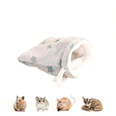ITANDME Cama para Glider de Açúcar, Esconderijo para Glider de Açúcar, Esconderijo para Hamster, Bolsa de Vínculo para Glider de Açúcar, Bolsa de Transporte para Pequenos Animais de Estimação, Bolsa de Viagem para Gerbil, Bolsa de Vínculo para Glider de Açúcar, Bolsa de Transporte para Pequenos Animais de Estimação, Cuddler para Gliders, Ratos, Hamsters, Pequenos Animais de Bolso