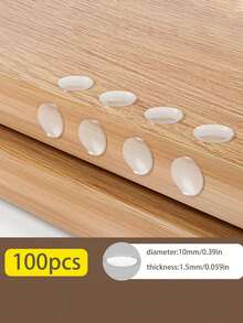 Durable Silicone Bumper Pads - Thick Clear Shock-Absorbing Protection For Furniture, Cabinet Doors, Desk Edges, Chairs & More (Multi-Size) - Multicolor - View 14