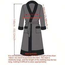 Albornoces de Navidad con cuello vuelto y estampado para parejas, nueva ropa de dormir de otoño/invierno, bata de felpa de manga larga y cálida para hombres y mujeres, pijamas suaves y esponjosos, set de regalo de Navidad