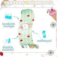 （10/30/100片装彩色图案创可贴）卡通创可贴，多用途，弹性面料制成，足部防磨损贴片，创意绷带