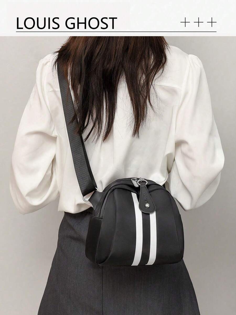 Women Fashionable Casual Shoulder Crossbody Bag, Suitable For Outdoor Use