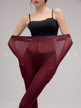 1-Pack Solid Color Nylon Pantyhose – Your All-Season, Go-To Fashion Staple, Cozy