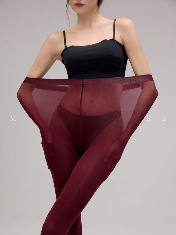 1-Pack Solid Color Nylon Pantyhose – Your All-Season, Go-To Fashion Staple