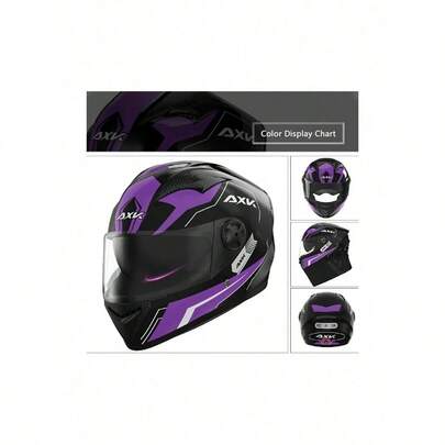 Casco de Motocicleta de Protección Integral: Cara Completa para  y Comodidad en Tu Jornada.UNIWINI