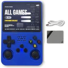 Máy chơi game cầm tay Byson R36S kiểu cổ điển, màn hình IPS 3.5 inch, pin 3500mAh, cài sẵn hơn 20.000 trò chơi kinh điển, hệ điều hành Linux mã nguồn mở, máy chơi game cầm tay di động và máy phát video bỏ túi. - Nhiều màu - Xem 24