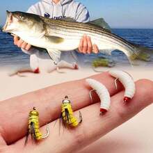 Fly Fishing Flies Kit, 24-114Pcs Handmade Fly Fishing Gear With Dry/Wet Flies, Streamers, Fly Assortment Trout Bass Fishing With Fly Box