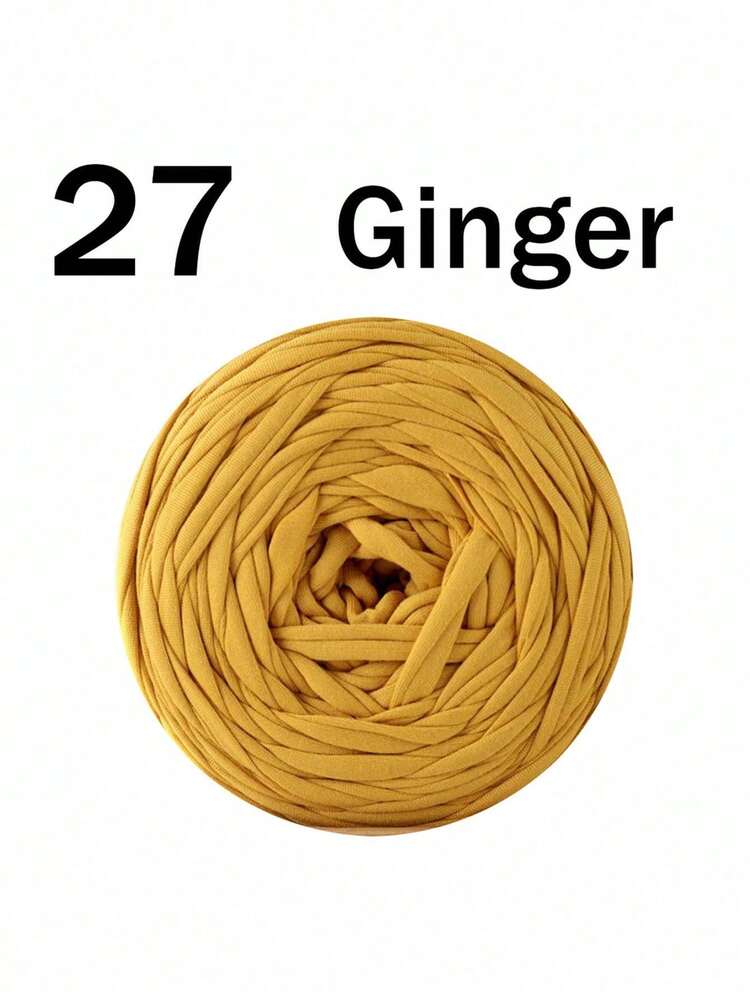 1/3 件 T 恤纱线，机织面料针织纱线，用于钩编和编织包、靠垫、玩偶、手工艺品钩编项目 - 彩色 - 查看 55