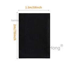 NetHong 3-5Pcs Large Window Screen Mesh Net Bug Mosquito Fly Insect Moth Door Netting UK - Black - View 11