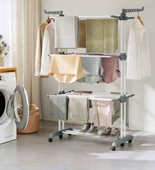 SONGMICS Drying Rack - Beyaz - Görünüm 1