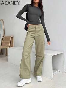 3pcs/Set Women Crew Neck Long Sleeve Plain Solid Color T-Shirt, Slim Fit, Casual Pullover Top, Spring/Autumn