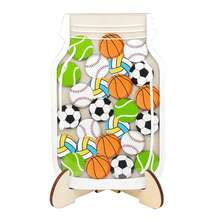 Wooden Megnetic Reward Jar With Standing Base Motivational Jar Good Behavior Rewards Jar For Classroom Management Tool - Multicolor - View 4