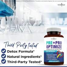 Pro Optimize Probiotics For Women, Menopause, 70 Billion CFU, Digestive Health - Support For Bloating, Hot Flashes, Joint Support, Night Sweats - Gut Health &Amp; Metabolism - Dong Quai (180 (Pack Of 3)) - Flavor NameC - 查看 6