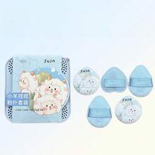 一套5个Gege Bear柔软云朵般柔软的化妆海绵，亲肤舒适，易于上妆，不吸油，柔软易用，化妆工具，价格实惠，可用于房间装饰、梳妆台、旅行、卧室等场合，是化妆配件的理想之选。产品包括粉扑、美妆蛋、散粉扑、化妆海绵等，价格实惠，适合作为圣诞礼物或圣诞小礼物。 - 彩色 - 查看 17