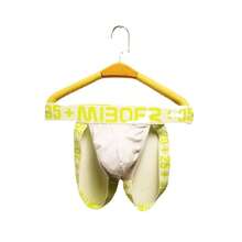 Men's Underwear Group Purchase Wholesale Hip Lift Wide Edge Men's Hot Sexy Physiological Double Butt Open Crotch Briefs Men 384 - 紅色 - 查看 6
