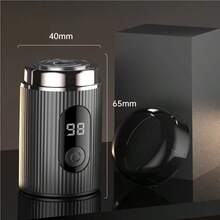 OBOVAY 300mAh Portable Electric Shaver With LED Power Display, Easy Cleaning, USB Charging, IP66 Waterproof & Dustproof - Perfect Christmas & Valentine's Day Gift