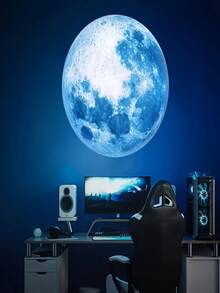 Juego de 7 piezas de proyector de planeta y luna USB que incluye 6 imágenes intercambiables de planetas, luz de proyección de cielo estrellado, luz de decoración de techo ajustable 360 grados LED, perfecta para fiestas, decoración del hogar y decoraciones navideñas - luz de color - Ver 9