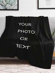 Custom Photo Flannel Blanket ,Personalized Soft Memory Blanket Designed For Daily Comfort And Sentimental Moments.Perfect For Use On Bedding, Sofas, Or Indoors And Outdoors, This Blanket Is An Ideal Customized Gift For Christmas, Birthdays, Anniversaries, Weddings, Valentine's Day, Mother's Day, Father's Day, Graduations, Housewarming, Or As A Special Gesture For Friends, Family, And Loved Ones - Including Him, Her, Wife, Husband, Mom, Dad, Boyfriend, Girlfriend, Grandparents, Siblings, And More.Suitable For All Seasons, It Is Breathable, Lightweight, Soft, Comfortable, And Machine Washable.Whether Used In The Bedroom, Living Room, Dining Room, Bathroom, Tea Room, Car, Or On The Sofa, This Elegant And Practical Blanket Offers A Unique And Custom Touch - Making It A Heartfelt And Functional Gift For Any Occasion. - Nhiều màu 2 - Xem 5