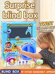 A New Surprise Doll Egg Machine, Twist Box, Children's Fun Surprise Box Randomly Appearing Gifts, Fun Dolls, Men's And Women's Holiday Gifts, Various Themed Series - Multicolor - View 3