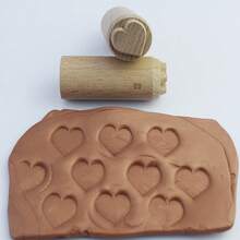 2cm Square Clay Texture Stamp Block Pottery Ceramic Embossing Stamping Seal For Polymer Clay Impression Art Hobby Tool