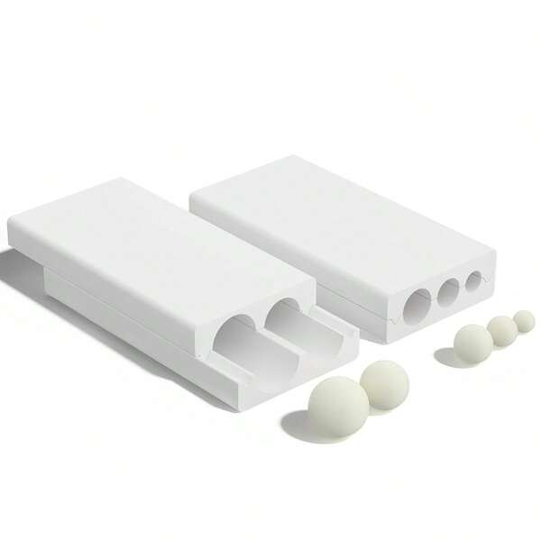 2 piezas Rodillo de arcilla polimérica redondo - Herramientas para hacer cuentas redondas - Rodillos para hacer cuentas de 6 mm, 8 mm, 10 mm, 12 mm y 14 mm