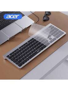 Acer Tastatură business OKW 228, design în formă de foarfecă, design silențios, port USB cu fir, plug-and-play, ușoară și confortabilă, potrivită pentru desktop-uri și laptopuri, neagră