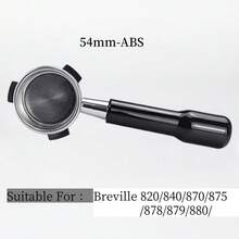 Cabo para porta-filtro sem fundo de 54 mm compatível com máquinas de café expresso Breville, cesto de filtro em aço inoxidável, acessórios para cabo Breville - Multicolorido - Ver 16