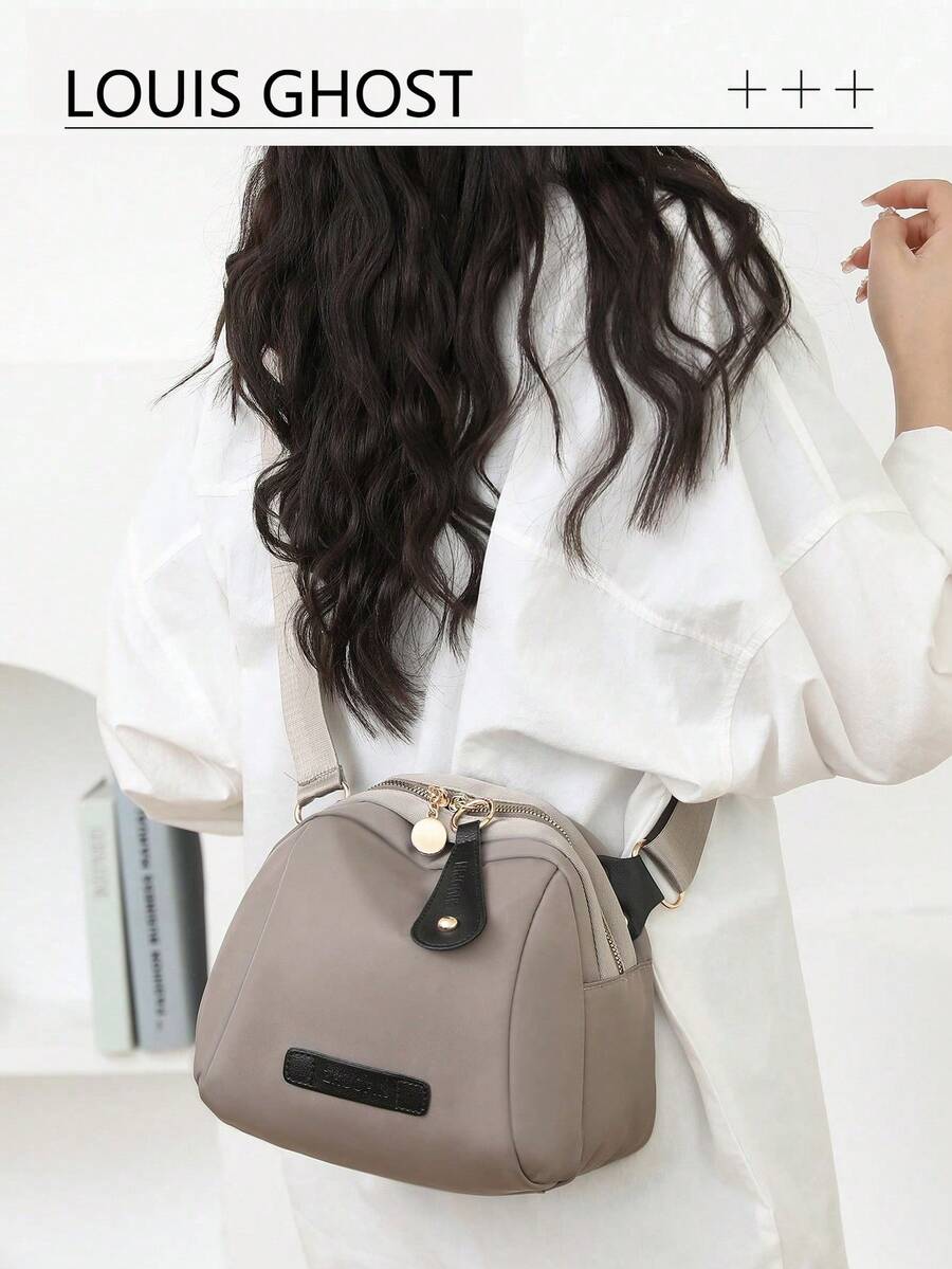 女士时尚休闲简约百搭斜挎包