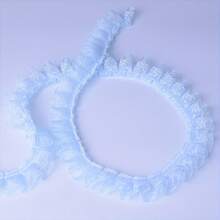 Colorful Double-Layer Ruffle Lace Tulle Trim, Sewing Accessory For DIY Clothing, Curtains, Skirt Hem - Multicolor - View 8