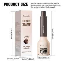 Lakerain Natural Realistic Stamp Freckle Pen, Freckle Tone, Sunburn Tone, Waterproof & Long-Lasting, Versatile, Fashion Women Makeup Brand, Cosplay Cosmetics - Multicolor - View 12