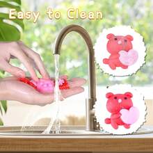 LEEHUR 200PCS Kawaii Squishies, Mochi Squishy Toys For Party Favors, Mini Stress Relief Squishy Fidget Toys For Classroom Prizes For Party Favors Goodie Bags Stuffers With Storage Bag, Office & Home - Lễ tình nhân - Xem 6