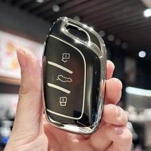 Car Key Case Cover Shell Fob For MG ZS For MG6 EV EZS HS EHS For Roewe RX5 I5 I6 RX3 RX8 ERX5 Key Holder Accessories Keychain Halloween Accessories Teachers Day Christmas Gift Gifts For Mother, Father, Graduation, And Teacher - Multicolor - View 5