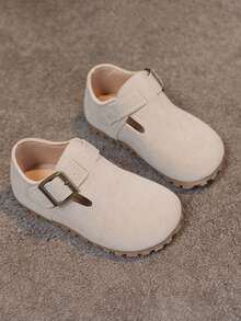 1 双男女款时尚平底鞋，防滑，适合婴儿、幼儿、女孩，春秋季 - 米色 - 查看 6