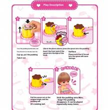 1pc 2025 New Jelly Strawberry Pudding Playset - Feeding Toy, Japanese Mirupu Pudding Figurine, Pretend Play Toy, Children's Day/Birthday/Christmas/Halloween Gift, Perfect Present