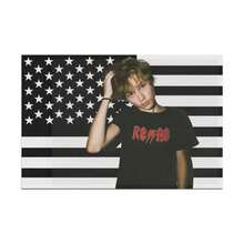 NETTSPEND FLAG Flag/Tapestry-<Wbr>Wall Decor-Fan Small 40in*60in Tapestry Solid Color Decorative Home Textile - Black - View 1