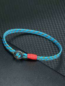 新款A级幸运绳手链 男士2毫米细绳布艺友谊饰品 情人节 - 男士極簡手繩 - 查看 9