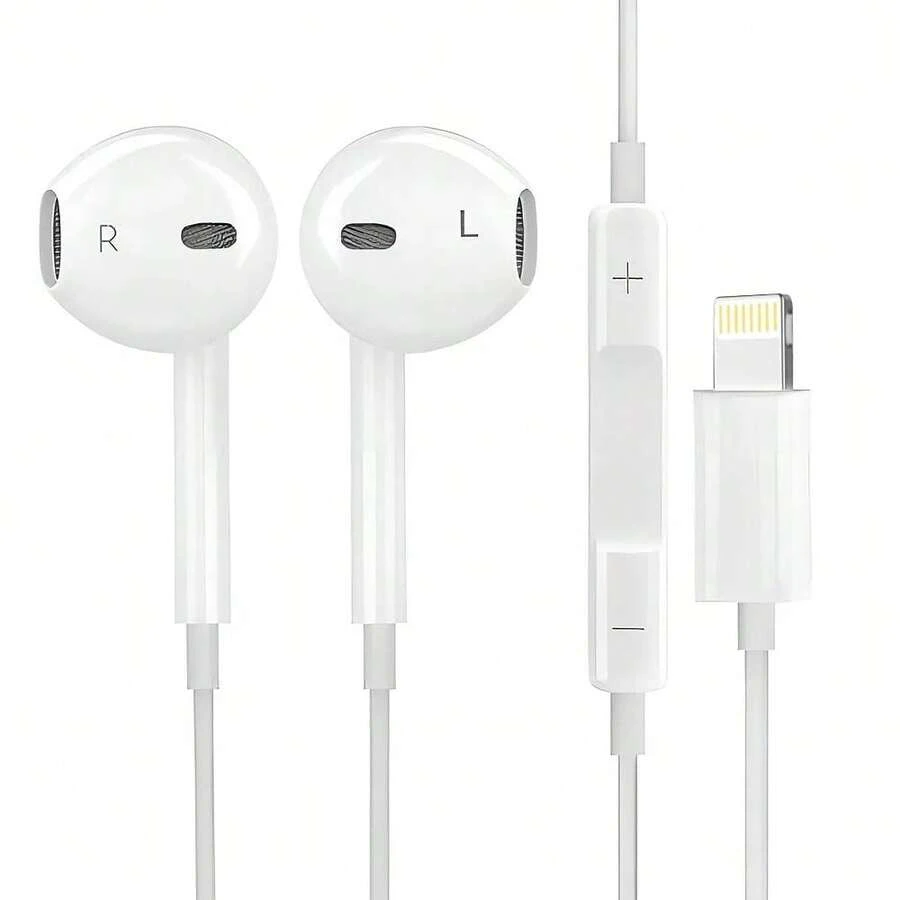 Audífonos Para iPhone 7 8 XR 11 12 13 14 Lightning Manos Libres