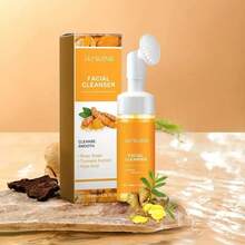 Turmeric Soap Oil Set, Turmeric Wash And Care 4 Piece Set, Turmeric Soap & Essential Oil Set, Turmeric Facial Cleanser, Turmeric Lemon & Kojic Soap Bar For Face & Body Cleansing Pads - Màu vàng - Xem 17