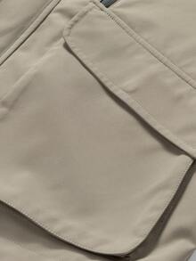 Men Jackets And Coats - 卡其色 - 查看 4