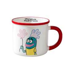 SPONGEBOB 海绵宝宝全新小丑鱼系列包括经典时尚的马克杯、咖啡杯、牛奶杯，采用优质陶瓷工艺，耐高温耐磨，是旅行纪念品、家居时尚单品、儿童、情侣、伴侣、长辈等的理想礼物。