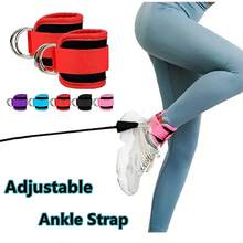Hip Fitness Ankle Straps Adjustable Gym Leg Strength Workouts With Buckle Sports Guard Abductors For Gantry Training Butt Device
