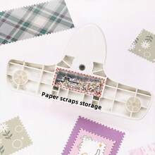 1 pieza Máquina de Estampado Manual | Manualidades DIY, Superficie de Trabajo con Rejilla, Estampado de Artesanía, Diseños Interesantes, Plástico ABS Duradero, Regalo Perfecto para Cumpleaños y Días Festivos, Vuelta a Clases, Oficina y Hogar