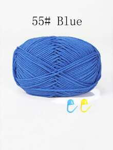 1/3pcs 50g 4-Ply Crochet Yarn, Crochet Yarn With Stitch Markers, Crochet Kit For Beginners, Multi-Pack Knitting Yarn, Premium Acrylic Yarn, Soft Yarn For Crochet, DIY Crafts, Scarves (Accessory Color Random) - Multicolor - View 37