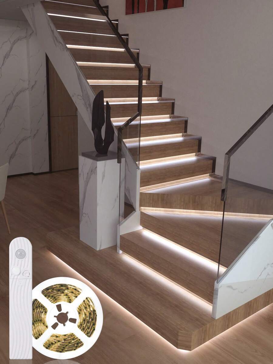 BASIC LIVING 1 件入120/180/300 LED 2/3/5M 運動感應燈條